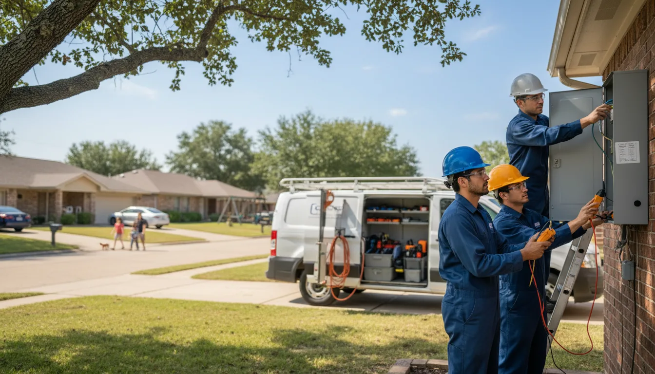 Certified electrician providing emergency electrical services in Loa, UT